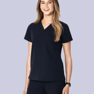 Mandala one pocket scrub top